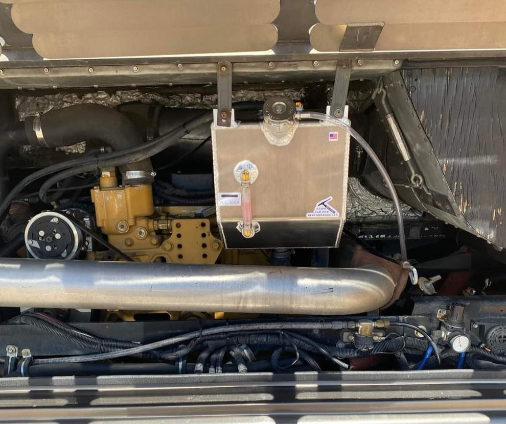 Monaco coolant surge tank (Angled outlet) – C-Low Fab and Performance LLC